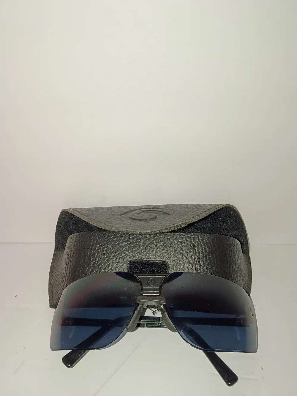 Vintage Gargoyles Classic 85 Sunglasses Terminator Arnold 1980s Shield USA WCase